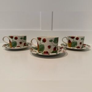 Royal Stafford Wildberry Teacup and Saucer Sets